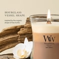 thumbnail image 5 of WoodWick Medium Hourglass Trilogy Scented Candle, Café Sweets, 9.7 oz, 5 of 9