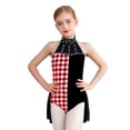thumbnail image 1 of Fldy Robe de Danse d'Halloween pour Filles, Tutu de Ballet Rétro, Combinaison de Cirque, Justaucorps de Clown Noir 12, 1 of 5