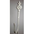 thumbnail image 3 of 6 Pieces of Shepherds Hook - White Free Standing Wrought Iron 30in., 3 of 4