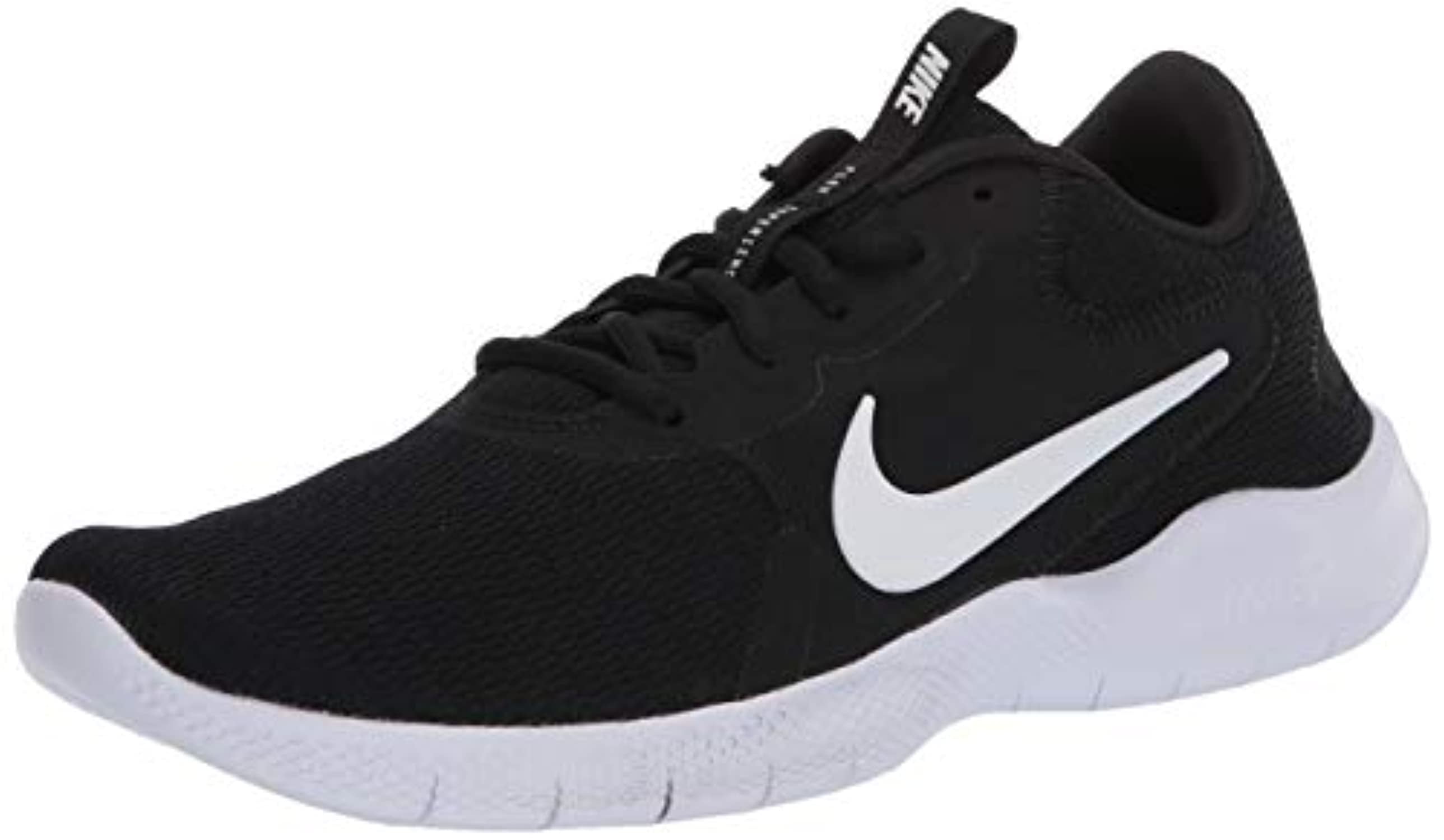 Nike Women's Flex Experience Run 9 Shoe, Black/White-Dark Smoke Grey ...