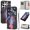 F, variant on Allytechgroup Flip Case for Samsung Galaxy S25 Ultra with Lanyard, PU Leather Wallet Bumper with Credit Card Slot RFID Blocking Shockproof Full Body Protective Cover for Samsung Galaxy S25 Ultra, G