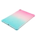 thumbnail image 4 of Rainbow Translucent Back Cover Case for Apple 10.5-inch iPad Air (3rd Generation) & iPad Pro 10.5" (2017) Tablet - TECH CIRCLE Slim Thin Lightweight Case Protective Cute Back Cover (Pink Green), 4 of 7