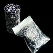 100pcs 1'' Flat Linerless Double Sided Painted Flattened Bottle Caps Craft