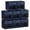 Navy Blue-10.6 Inch.- 8 Pack, variant on 12.2 Inch Storage Cubes 6 Pack Cube Bins With Window Fabric Handle Foldable Box For Clothes Toys Books (grey)
