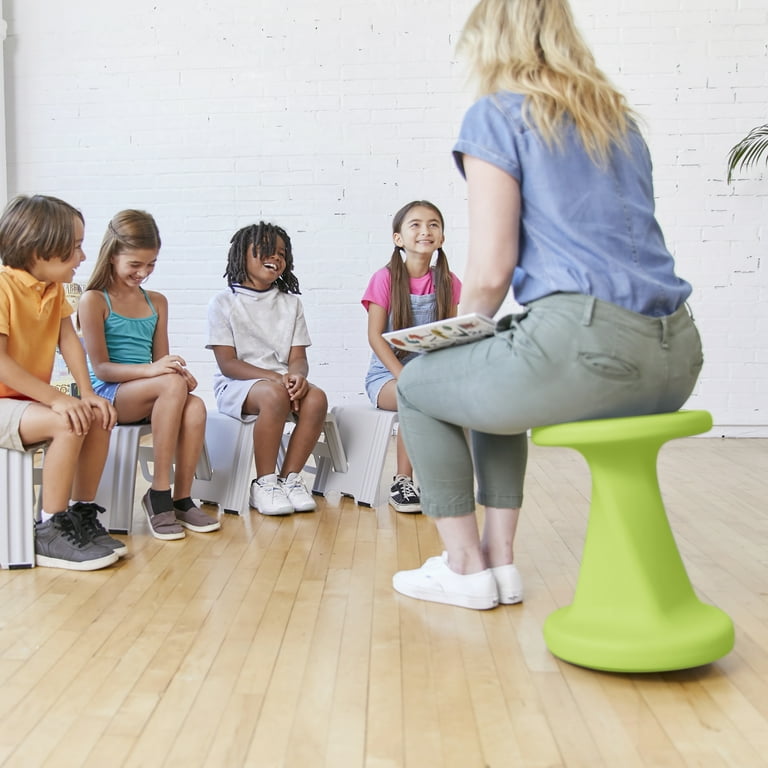 ECR4Kids Twist Wobble Stool 18in Seat Height Active Seating