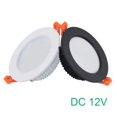 thumbnail image 2 of Foco de techo LED de 12 V CC, foco empotrable de rejilla ultrafino de 3 W, 7 W, 9 W y 12 W, redondo, negro y blanco, 2 of 5