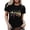 A-Black859, variant on Wallen Nashville Guitar T-Shirt for Women Oversized Crew-Neck Country Music Casual Tee