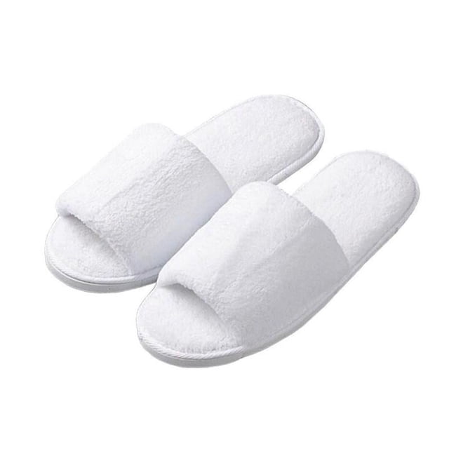 1 Paire de Pantoufles Jetables de Haute Qualité Épaissies pour la Maison et l'Hôtellerie Z9A6