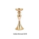 thumbnail image 2 of Cateissary Soporte de almacenamiento de velas, organizador de Metal dorado y plateado a la moda, jarrón de flores de para carretera, Bar en casa, Kits de decoración para fiestas Oro/32cm Cateissary HA067966-04, 2 of 6