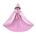thumbnail image 1 of Capa de princesa de terciopelo para niñas, capa de invierno con lentejuelas, Elsa, sirena, Ariel, traje de fiesta de Navidad zhangmengya unisex, 1 of 2