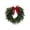 D, variant on suore Lighted Cat‑Shaped Artificial Christmas Wreath, Warm LED Lighted Wreath With Red Bow & Poinsettia, Wall Door Hanging Ornament, Whimsical Xmas Holiday Home Decor