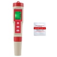 thumbnail image 3 of Analizador de calidad del agua Irfora PEZ9908 Probador portátil de calidad del agua de mano 4 en 1 PH Total de sólidos disueltos EC Detector de temperatura Bolígrafo de prueba multifuncional Pantalla Irfora Analizador de calidad del agua, 3 of 7