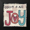 thumbnail image 2 of Larson, Lisa 15x15 Black Modern Framed Museum Art Print Titled - Count It All Joy, 2 of 5