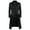 Black, variant on Honeeladyy Men's Steampunk Vintage Tailcoat Jacket Gothic Victorian Frock Coat Uniform
