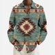 thumbnail image 1 of Camisas de manga larga con estampado étnico 3D de Harajuku de otoño para hombres y niños, blusas geniales de manga larga, 1 of 6