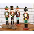 thumbnail image 4 of 5x Estatua de Cascanueces Muñeca de Adornos de de Cumpleaños Juquete de 30cm Hugo Muñeco Cascanueces de Madera, 4 of 10