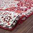 thumbnail image 4 of World Rug Gallery Traditional Medallion Area Rug - RED 7' 10" x 10', 4 of 8
