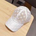 thumbnail image 2 of Women Lace Baseball Cap Girls Mesh Snapback props.    Package Includes:, 2 of 9