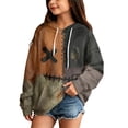 thumbnail image 5 of Grblisyd Hoodies for Boys Cute Loose Pullover Shirts Long Sleeve Hooded Sweatshirts Fashion Halloween Face Print Fall Winter Outfits, 5 of 5
