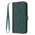thumbnail image 2 of ELEHOLD for Google Pixel 7 Pro Wallet Case with Detachable Wrist Strap Handbag, Luxury PU Leather Flip Soft TPU Built-in Magnetic Card Slots Kickstand Function Shockproof Protective Cover CasDarkgreen, 2 of 9