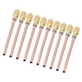 thumbnail image 1 of Air Conditioner Service Valve, Charge Needle Valve Rugged 10PCS High Temperature Proof User Friendly Threaded Connector  for Refrigerated Truck, 1 of 7