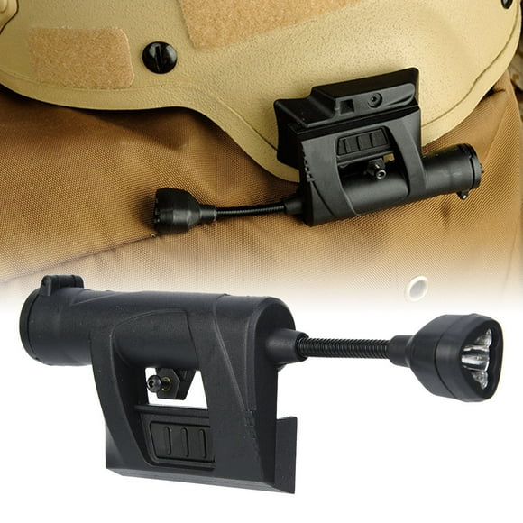Outdoor Helmet Lamp  Brightness LED Light Bicycle Helmet Charging Flexible Neck Light Double Helmet Lamp For Bicycle Outdoor