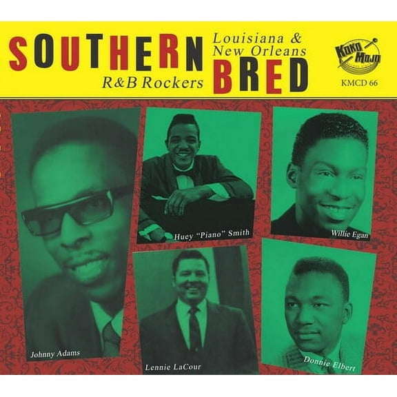 Various Artists - Southern Bred 16 Louisiana New Orleans R&b Rockers (Various Artists) - Music & Performance - CD