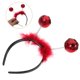 thumbnail image 4 of 1 diadema de primavera con lentejuelas y plumas de mariquita para niños, color rojo, 4 of 8