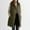 Army Green, variant on Brondbend Vest Jacket for Women Womens Coats Hooded Sleeveless Pocket Zipper Outerwear Solid Color Comfy Loose Fit Coats Lady Daily Tops Army Green