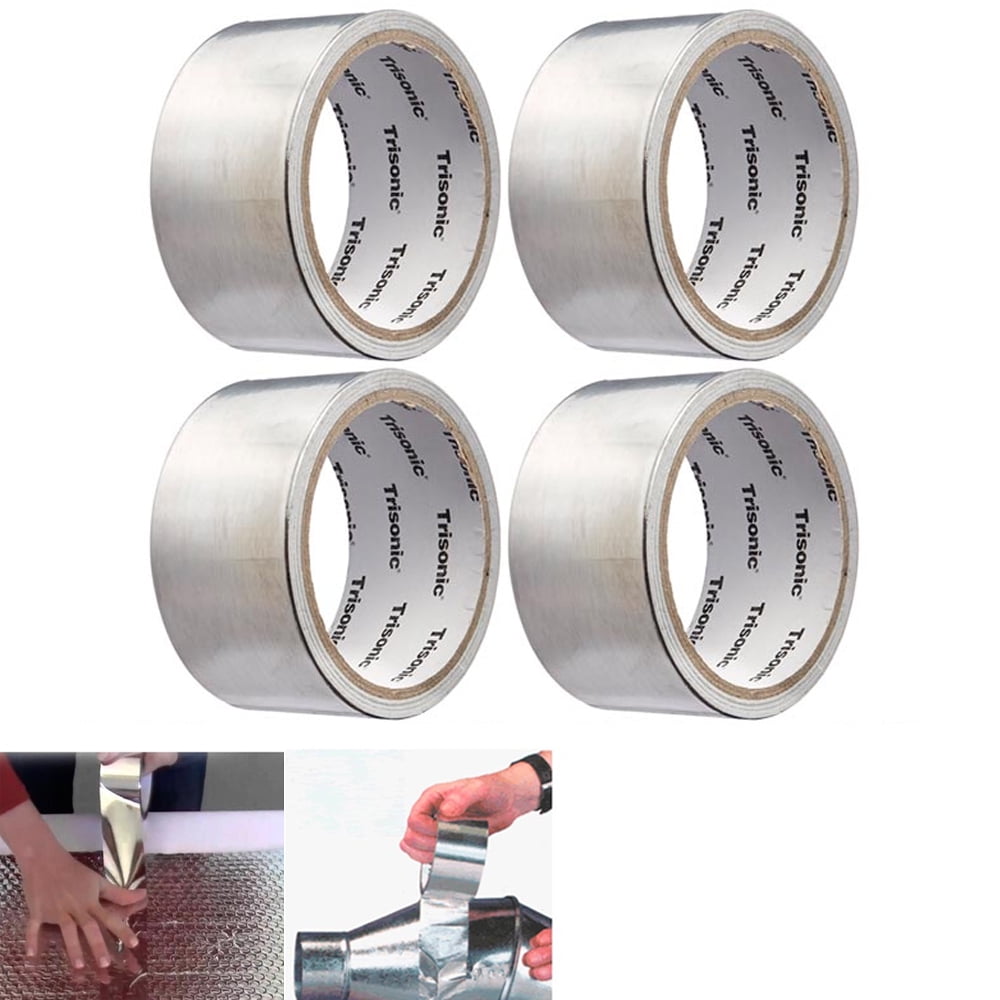 1.88" x 150' x 2.7mil Aluminum Foil Tape for Metal Repair and Duct Work 