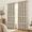 Camel-52"W x 84"L (Pack of 2), variant on Orange 52"W x 84"L (Pack of 2) 3-Row Ruffle Blackout Thermal Window Curtains