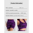 thumbnail image 3 of Effie Lancelot Tie-Dye High-Waist Legging Activewear Set, Women's XL, 3 of 7