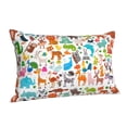 thumbnail image 2 of Disketp Pillow Covers Animals Pattern Throw Pillow Case Cushion Covers,Cushion For Bedroom,Couch,Home-14"X20", 2 of 9
