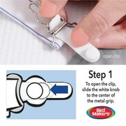 Bed Makers Adjustable Sheet Straps, 4 Pack