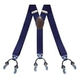 thumbnail image 2 of YAOBAMM Clothes Suspenders Men Suspenders Adjustable Quick Release Wear Resistant Non Slip with Heavy Duty Clips Multipurpose Polyester Y Back Suspenders, 2 of 7