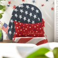 thumbnail image 5 of 4th of July Patriotic Throw Pillow Cover, 12 x 20 Inch Independence Memorial Day America Stars Cushion Case for Sofa Couch, 5 of 6