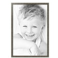 thumbnail image 2 of ArtToFrames 25" x 37" Silver Picture Frame, 25x37 inch Silver Wood Poster Frame (WOM-4993),  Pack, 2 of 7