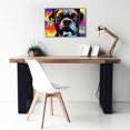 thumbnail image 5 of Epic Graffiti 'Choose Adoption Boxer' by Dean Russo, Giclee Canvas Wall Art, 26"x18", 5 of 8