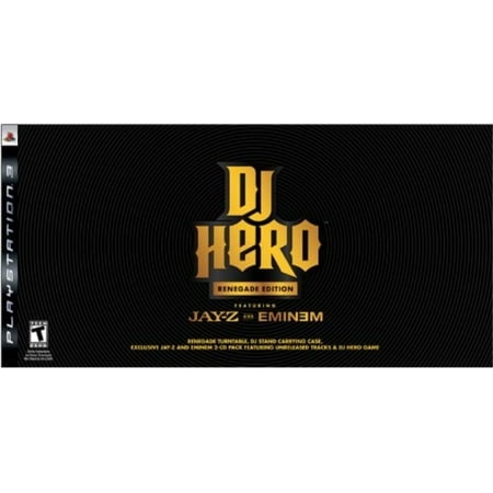DJ Hero Renegade Bundle - PlayStation 3