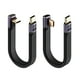 thumbnail image 1 of Cable USB C Leehitech corto de 90 grados y 13 cm para iPhone 15, 1 of 9