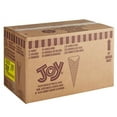 thumbnail image 3 of JOY Regular Waffle Ice Cream Cones, Bulk Food Service Pack (228/Case) - Crispy Golden Cones for Desserts, 3 of 5