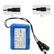 thumbnail image 5 of Batería recargable de iones de litio de 12 V, 5200 mAh, para coche, barco y robot RC, 5 of 6