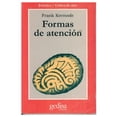 thumbnail image 1 of Formas de atención Gedisa 9788474323191, 1 of 2