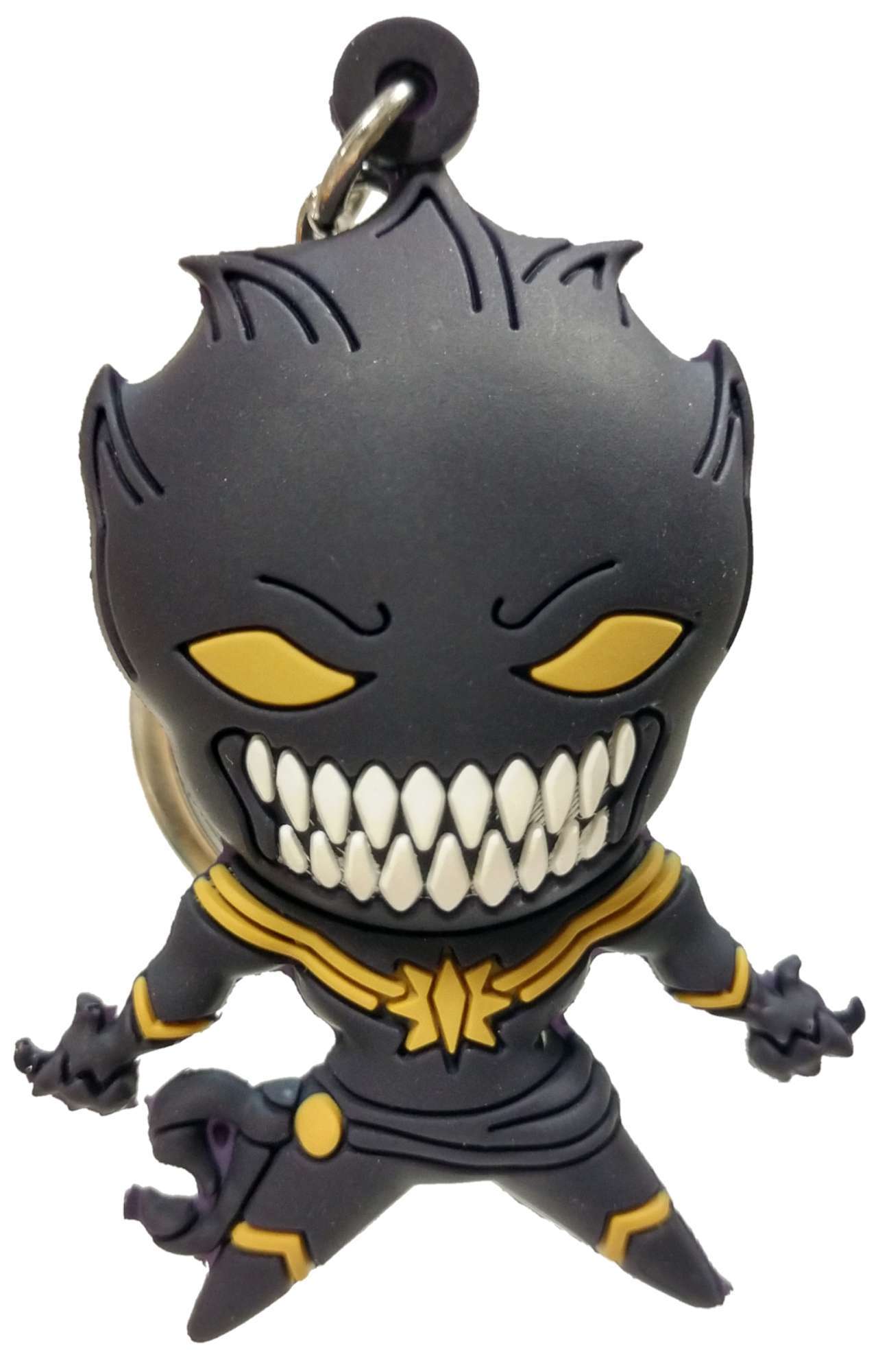 Monogram Marvel 3D Figural Keychain Venomized Captain Marvel Keychain (No Packaging)