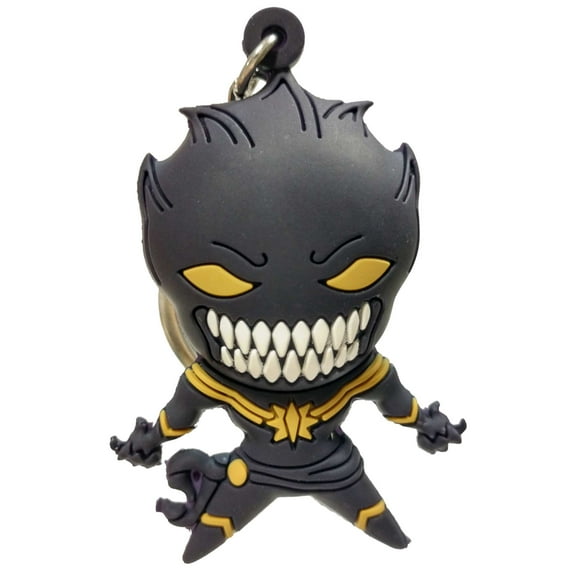 Monogram Marvel 3D Figural Keychain Venomized Captain Marvel Keychain (No Packaging)