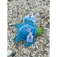 thumbnail image 4 of Spunky Pup Clean Earth Turtle Small Plush Dog Toy, 4 of 5