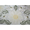thumbnail image 2 of Doily Boutique Table Runner with Large Yellow Daisies, Size 54 x 15 inches, 2 of 2