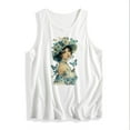 thumbnail image 4 of Drses ‌‌‌‌‌‌‌‌‌‌‌‌Women's 2025 Summer Floral Graphic Tank Top | Sleeveless Crewneck Loose Fit Casual Tee‌, 4 of 4