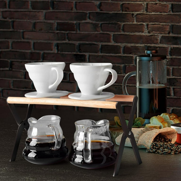 Coffee Drip Rack Coffee Accessories Reusable Hand Brewed Coffee Filter  Holder Hanging Bags Support for Barista Picnic Home Travel Outdoor only  bracket