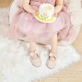 thumbnail image 2 of Toddler Flower Girl Dress Shoes - Girl Ballet Flats Party School Shoes Wedding, 2 of 6
